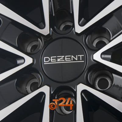 DEZENT Velgen - KC DARK - Schwarz Frontpoliert - 20 inch