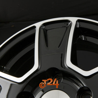 DEZENT Velgen - VAN DARK - Black Polished - 16 inch
