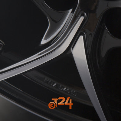 DEZENT Velgen - TO DARK - Schwarz Frontpoliert - 17 inch