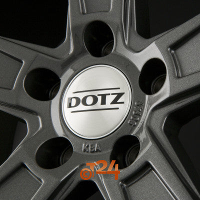 DOTZ Velgen - SP5 DARK - Gunmetal Polished Lip - 20 inch
