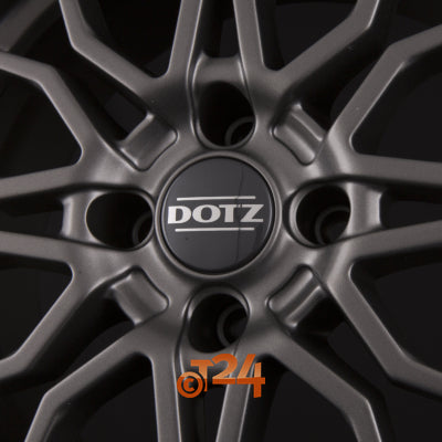 DOTZ Velgen - LIMEROCK GREY - Gunmetal - 17 inch