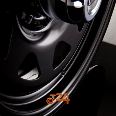 DOTZ Velgen - DAKAR - Ohne Zubehor DARK Schwarz Glanzend - Offroad Stalen Velg - 16 inch