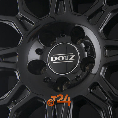 DOTZ Velgen - LONGBEACH DARK - Schwarz Glanzend Gepolijste velgrand - 20 inch