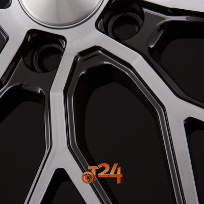 DOTZ Velgen - SUZUKA DARK - Schwarz Frontpoliert - 19 inch