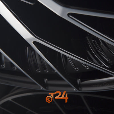 FONDMETAL Velgen - KARI Glossy Black Machined - 21 inch