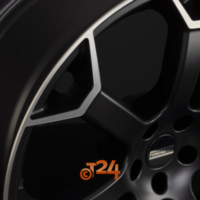 FONDMETAL Velgen - ZEPHYRUS Matt Black Machined - 20 inch