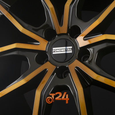 FONDMETAL Velgen - ELATHA Glossy Black Bronze Machined - 21 inch