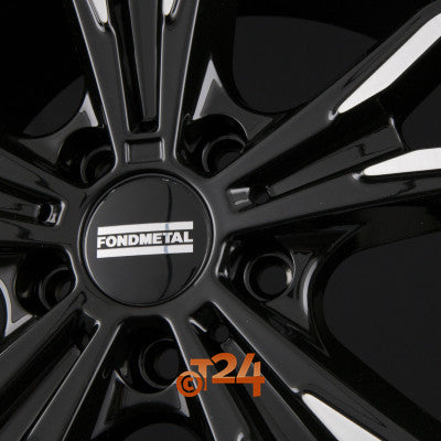 FONDMETAL Velgen - ALKE Glossy Black Machined - 20 inch