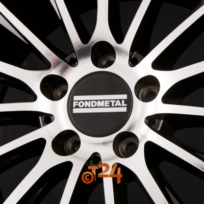 FONDMETAL Velgen - AIDON Glossy Black Machined - 20 inch