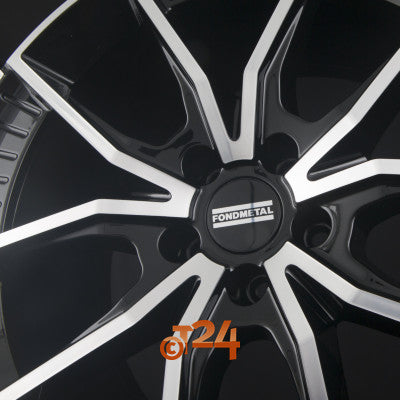 FONDMETAL Velgen - ELATHA Glossy Black Machined - 21 inch