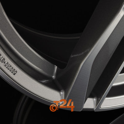 FONDMETAL Velgen - HEXIS Glossy Titanium Machined - 18 inch