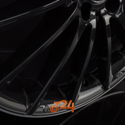 FONDMETAL Velgen - AIDON Glossy Black Machined Lip - 20 inch