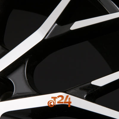 FONDMETAL Velgen - MAKHAI Glossy Black Machined - 21 inch