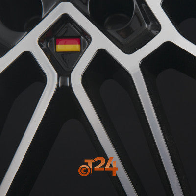 FONDMETAL Velgen - THOE Glossy Black Machined - 18 inch