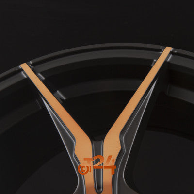 KESKIN Velgen - KT19N Matt Black Front Copper - 19 inch