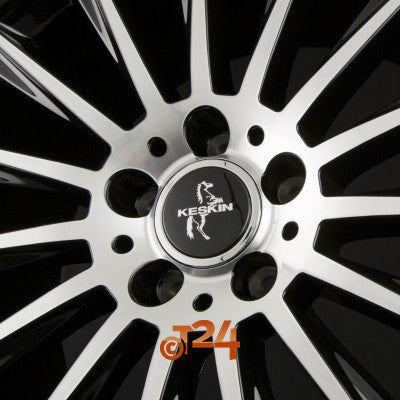 KESKIN Velgen - KT18 TURBO Black Front Polish (BFP) - 19 inch