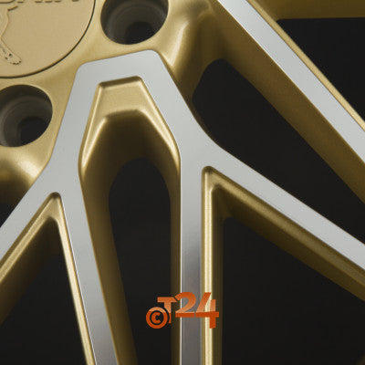 KESKIN Velgen - KT20 FUTURE Gold Front Polish (GFP) - 19 inch