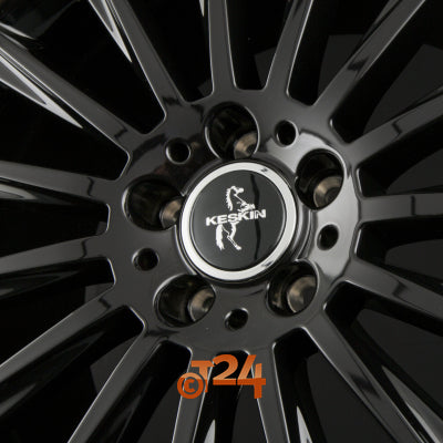 KESKIN Velgen - KT18 TURBO Black Lip Polished (BLP) - 19 inch