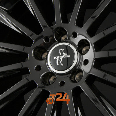 KESKIN Velgen - KT18 TURBO Black Lip Polished (BLP) - 17 inch