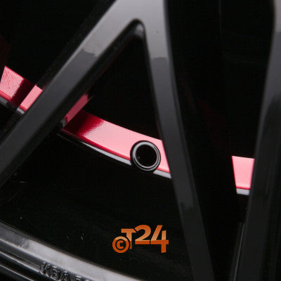 KESKIN Velgen - KT20 FUTURE Black Painted Red Inside (BPRI) - 18 inch