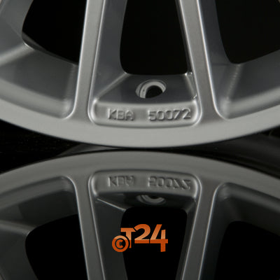 KESKIN Velgen - KT15 SPEED Silver Painted (SL) - 17 inch