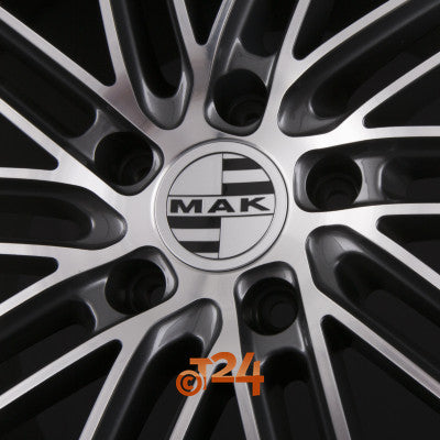 MAK Velgen - LEIPZIG Gun Metal Mirror Face - 20 inch