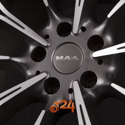 MAK Velgen - FABRIK Gun Metal Mirror Face - 20 inch
