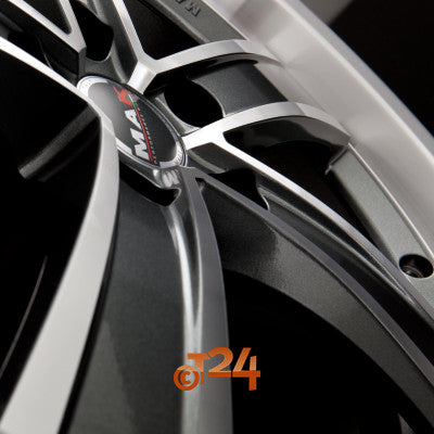 MAK Velgen - CHRONO Anthrazit Frontpoliert - 18 inch