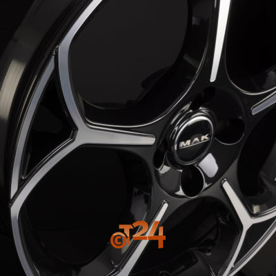 MAK Velgen - MONZA Black Mirror Face - 18 inch