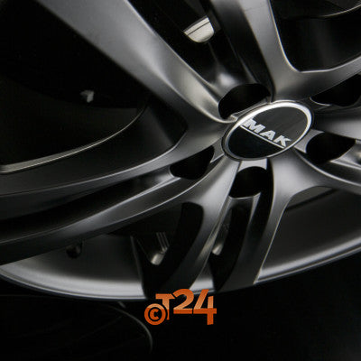 MAK Velgen - ZENITH Matt Black - 17 inch