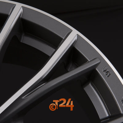 MAK Velgen - MARK Gun Metal Mirror Face - 19 inch