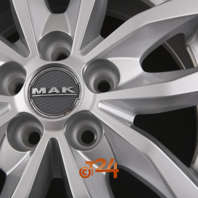 MAK Velgen - LOAD 5 Silver - 15 inch