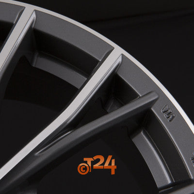 MAK Velgen - MARK Gun Metal Mirror Face - 19 inch