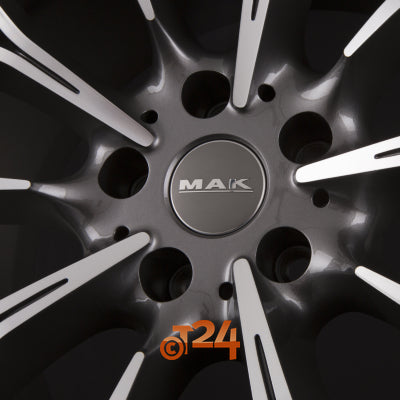 MAK Velgen - FABRIK Gun Metal Mirror Face - 20 inch