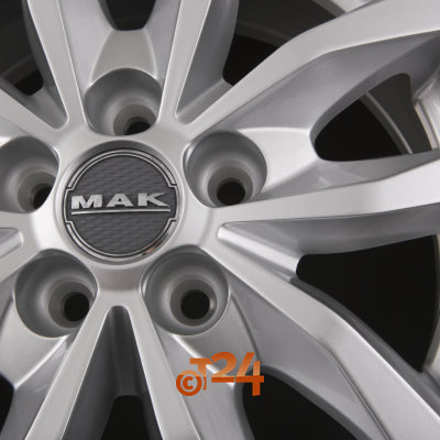 MAK Velgen - LOAD 5 Silver - 16 inch