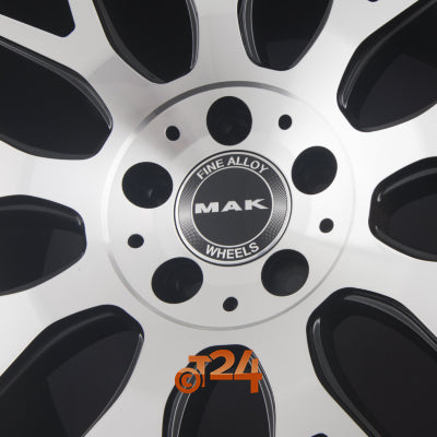 MAK Velgen - ARROW Black Mirror Face - 21 inch
