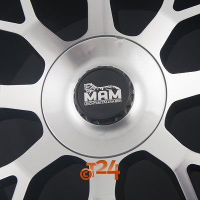 MAM Velgen - MAM GT1 Black Front Polish  - 20 inch