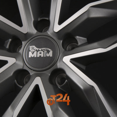 MAM Velgen - MAM RS3 Matt Palladium Front Polish  - 19 inch