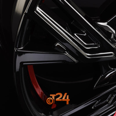MAM Velgen - MAM RS5 Black Painted Red Inside  - 19 inch