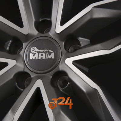 MAM Velgen - MAM RS3 Matt Palladium Front Polish  - 20 inch