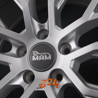 MAM Velgen - MAM RS4 Matt Silver Painted  - 19 inch