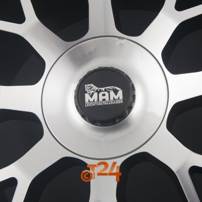 MAM Velgen - MAM GT1 Black Front Polish  - 19 inch