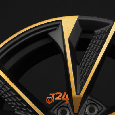 MAM Velgen - MAM RS6 Matt Black Front Copper  - 18 inch