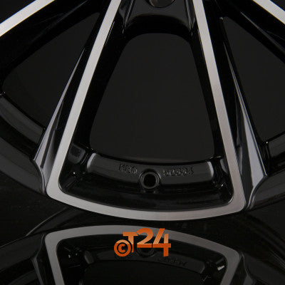 MAM Velgen - MAM A5 Black Front Polished  - 18 inch