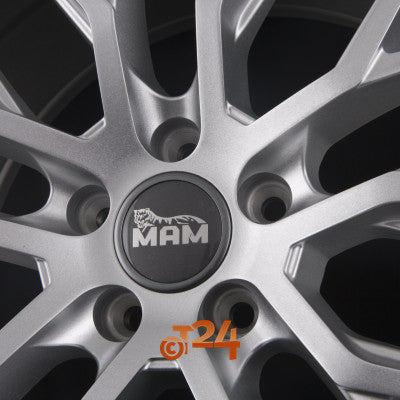 MAM Velgen - MAM RS4 Matt Silver Painted  - 20 inch