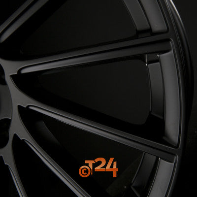 MOTEC Velgen - TORNADO (MCT9) Flat Black - 21 inch