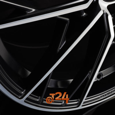 MOTEC Velgen - BLAZE (MCR7) Schwarz Matt Poliert - 19 inch