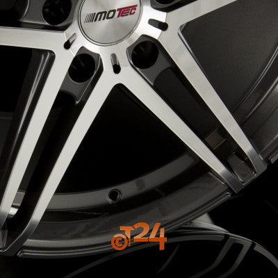 MOTEC Velgen - XTREME (MCT7) Gunmetal Poliert - 20 inch