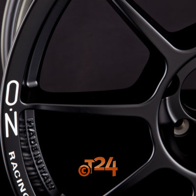 OZ Velgen - CHALLENGE HLT Matt Black + White Lettering - 18 inch