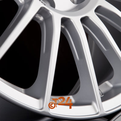 OZ Velgen - SUPERTURISMO LM Matt Race Silver + Black Lettering - 19 inch
